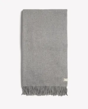 Rag & Bone - Classic Wool Scarf  Light Heather Grey