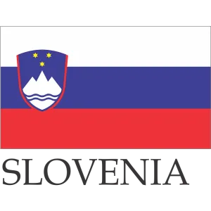 Slovenia Embroidered Flag Badge